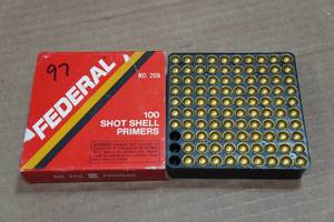 lot 172 image: 97 Federal 209 Shotshell Primers