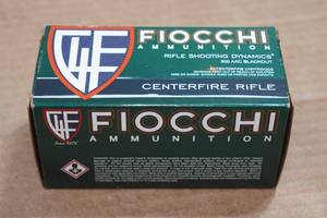 lot 181 image: 50 Fiocchi .300 Blackout 150 Gr FMJ BT Ammo