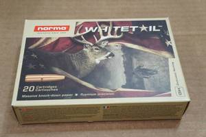 lot 204 image: 20 Norma Whitetail .270 Win 130 Gr SP Ammo