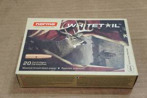 lot 206 image: 20 Norma Whitetail .270 Win 130 Gr SP Ammo