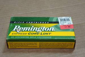 lot 208 image: 20 Remington .30-30 Win 170 Gr Core-Lokt SP Ammo
