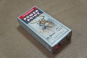lot 216 image: 20 Winchester Power Point .30-30 Win 170 Gr SP Ammo