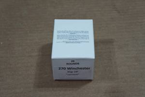 lot 230B image: 20 .270 Win 90 Gr HP Varmint Ammo