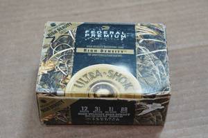 lot 244 image: 7 Federal Premium Ultra-Shok 12 Gauge 3-12 BB Shot Shotshells