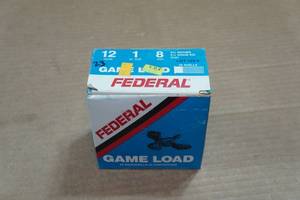 lot 251 image: 23 Federal Game Load 12 Gauge 2-34 8 Shot Shotshells