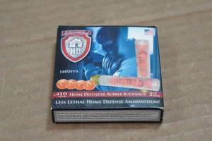 lot 257 image: 5 Lightfield .410 Bore 2-12 Rubber Buckshot Home Defense Shotshells