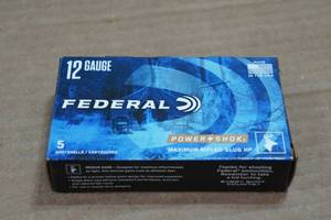 lot 277 image: 5 Federal Power Shok 12 Gauge 2-34 Rifled HP Slugs