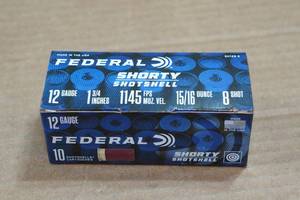 lot 278 image: 10 Federal Shorty 12 Gauge 1-34 8 Shot Shotshells