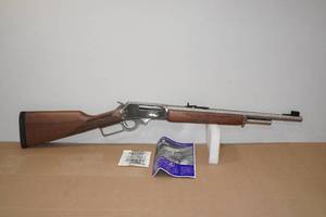 lot 1B image: Marlin 1895GS Guide Gun .45-70 Govt Stainless Steel Lever-Action Rifle