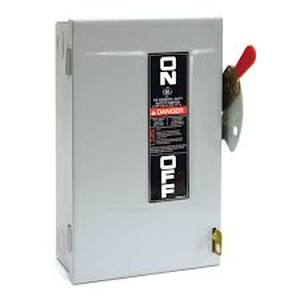 lot 15 image: ABB 30 Amp 240-Volt Non-Fuse Indoor Safety Switch (TGN3321CP)