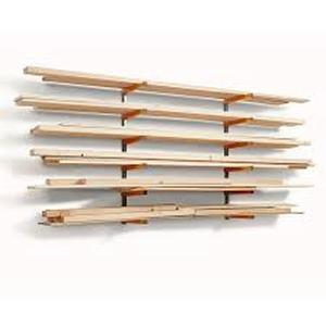 lot 17 image: BORA Steel Garage Storage System in Orange (72-in W x 39.5-in H)