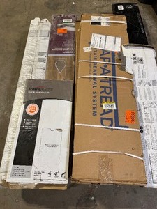 lot 132 image: Pallet with misc flooring various models and conditions customer returns see pictures