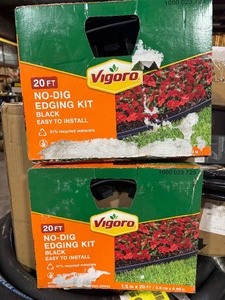 lot 146 image: Lot of Vigoro no dig edging kits customer return see pictures
