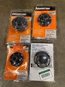 lot 148 image: Lot of Power Care Universal Trimmer Heads 4 lines customer return see pictures