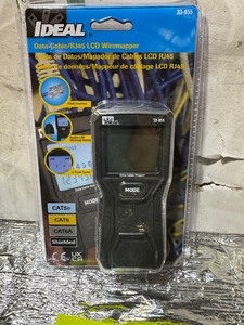 lot 39 image: IDEAL Data Cable RJ45 LCD Wiremapper