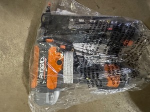 lot 75 image: Ridgid 18 Gauge Brad Nailer customer Return see pictures