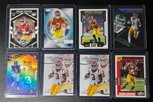 lot 125 image: 8-Card NFL 2023 Jordan Addison Minnesota Vikings Rookie Football Card Lot