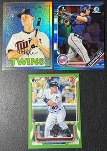 lot 67A image: 3-Card Minnesota Twins #�d Baseball Card Lot