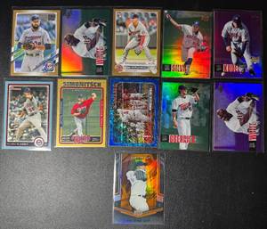 lot 104A image: 11-Card Minnesota Twins #�d Baseball Card Lot