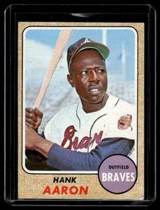 Hank Aaron 1968 Topps #110 Vintage Baseball Card