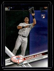 lot 43 image: Aaron Judge RC 2017 Topps #287 Rookie Baseball Card