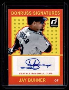 lot 47 image: Jay Buhner Auro 2014 Donurss Signatures #JH Baseball Card