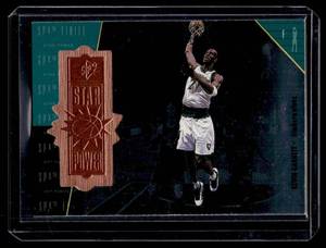 lot 83 image: Kevin Garnett 5400 1998 SPx Upper Deck Star Power #114 Nymbered 00505400 Minnesota Timberwolves Basketball Card