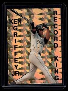 lot 102 image: Ken Griffey Jr. Limited Edition 10,000 Record King #176 Baseball Card
