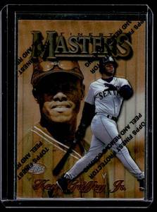 lot 103 image: Ken Griffey Jr. 1997 Topps Finest Masters #238 M23 Baseball Card
