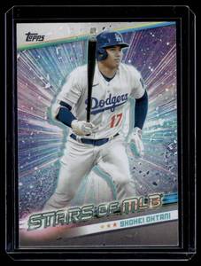 lot 114 image: Shohei Ohtani 2025 Topps Stars of the MLB #SMLB-10 Baseball Card