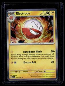 lot 204 image: Electrode Holo Pokemon Card 101165