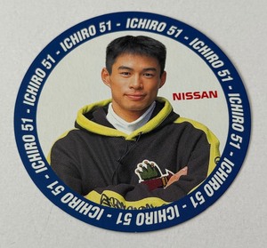 lot 36A image: Ichiro Suzuki Rare Japanese Nissan Dealership Playing Card Baseball