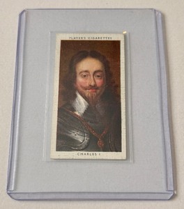 lot 47A image: 1935 Kings & Queens of England John Player & Sons #29 Charles I Vintage Card