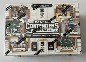 lot 26A image: 2022 Contenders Football Blaster Box - 5 Packs, New