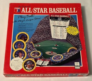 lot 61B image: All-Star Baseball The Original 1989 Board Game by Cadaco - NEW and COMPLETE