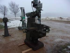 lot 2 image: Bridgeport Milling Machine (Works)