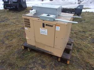 lot 13 image: Winco 8,000 Watt LPNatural Gas Stand by Generator