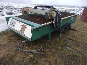lot 50 image: Vicon Plasma Cutting Table