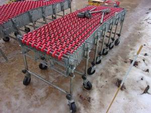 lot 61-A image: Nestaflex Expanding Roller Conveyor