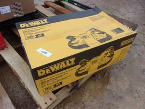lot 64 image: Dewalt 20Volt Bandsaw (UNUSED)