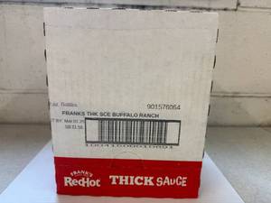 lot 12 image: Franks RedHot Thick Sauce-Bufflo Ranch