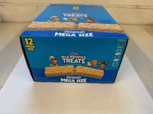 lot 15 image: 12x Mega Size Rice Krispie Treats