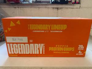 lot 14 image: 7bags Legendary Protein Chips-Nacho Cheese