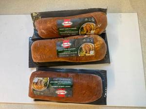 lot 60 image: 3x Hormel Pork Loin Fillet-Sweet Ginger Garlic