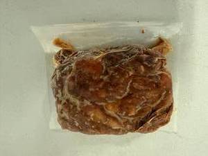 lot 63 image: EE. 2lbs Pollo Asado-Roasted Seasoned Pulled Chicken