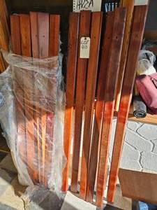 CUSTOM RHODESIAN TEAK REAR DECKING - DEFENDER 110
