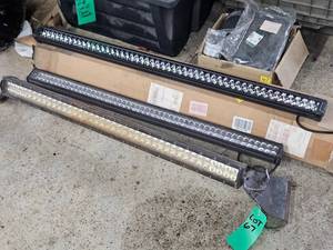 THREE LED LIGHT BARS