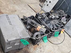 FOUR CRATES MIXED DEFENDER PARTS - RECOVEREDSALVAGED&nbsp
