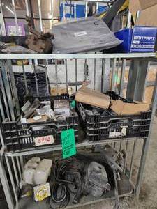 ENTIRE CONTENTS ONLY ON RACK - NEW &amp RECOVERED LAND ROVER PARTS