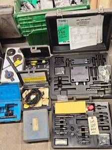 KENT-MOORE THREAD REPAIR KIT PIN GAUGE TOOL SET, SIR CCOLUM LOAD TOOL AND PINION SETTING GAUGE SET